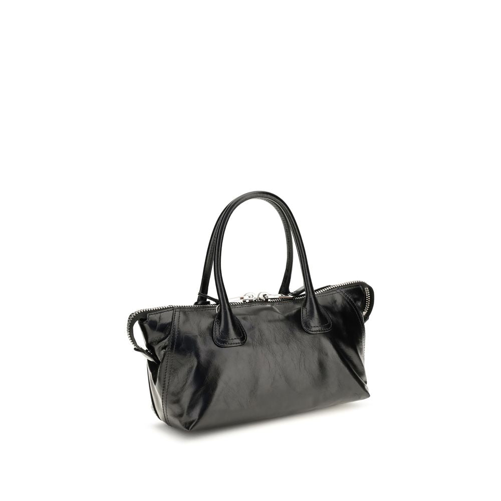 Miu Miu Black Calf Leather Bos Taurus Handbag