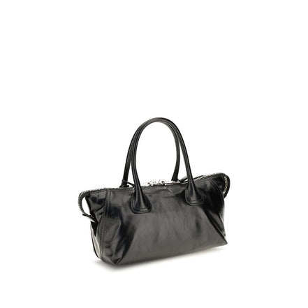 Miu Miu Black Calf Leather Bos Taurus Handbag