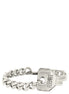 MM6 Maison Margiela Silver Brass Bracelet