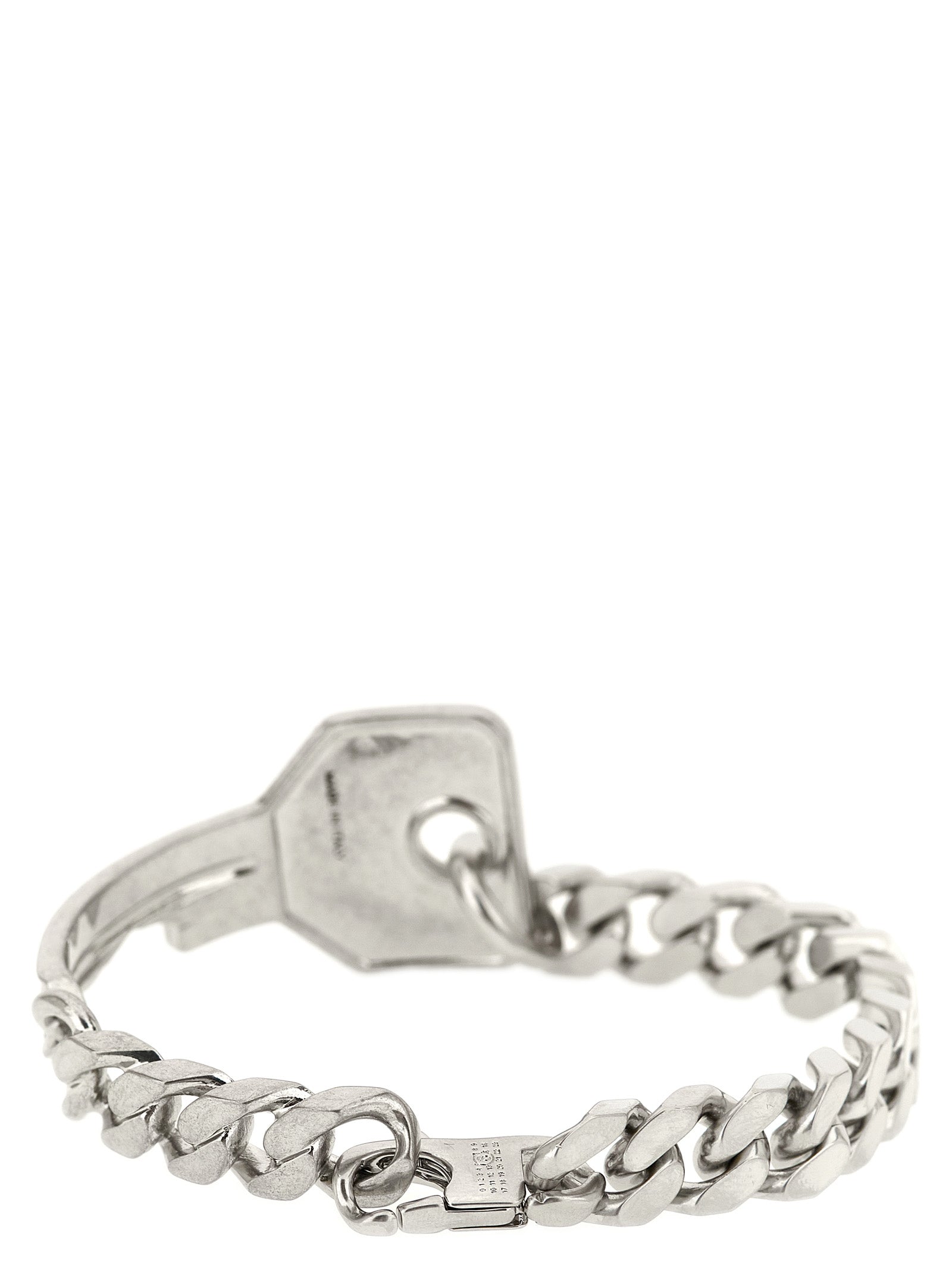 MM6 Maison Margiela Silver Brass Bracelet