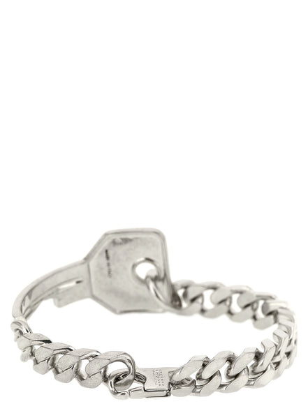 MM6 Maison Margiela Silver Brass Bracelet