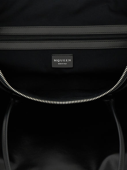 Alexander McQueen Black Calfskin Shoulder Bag