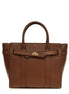 Mulberry Brown Bovine Leather Tote Bag