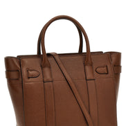 Mulberry Brown Bovine Leather Tote Bag