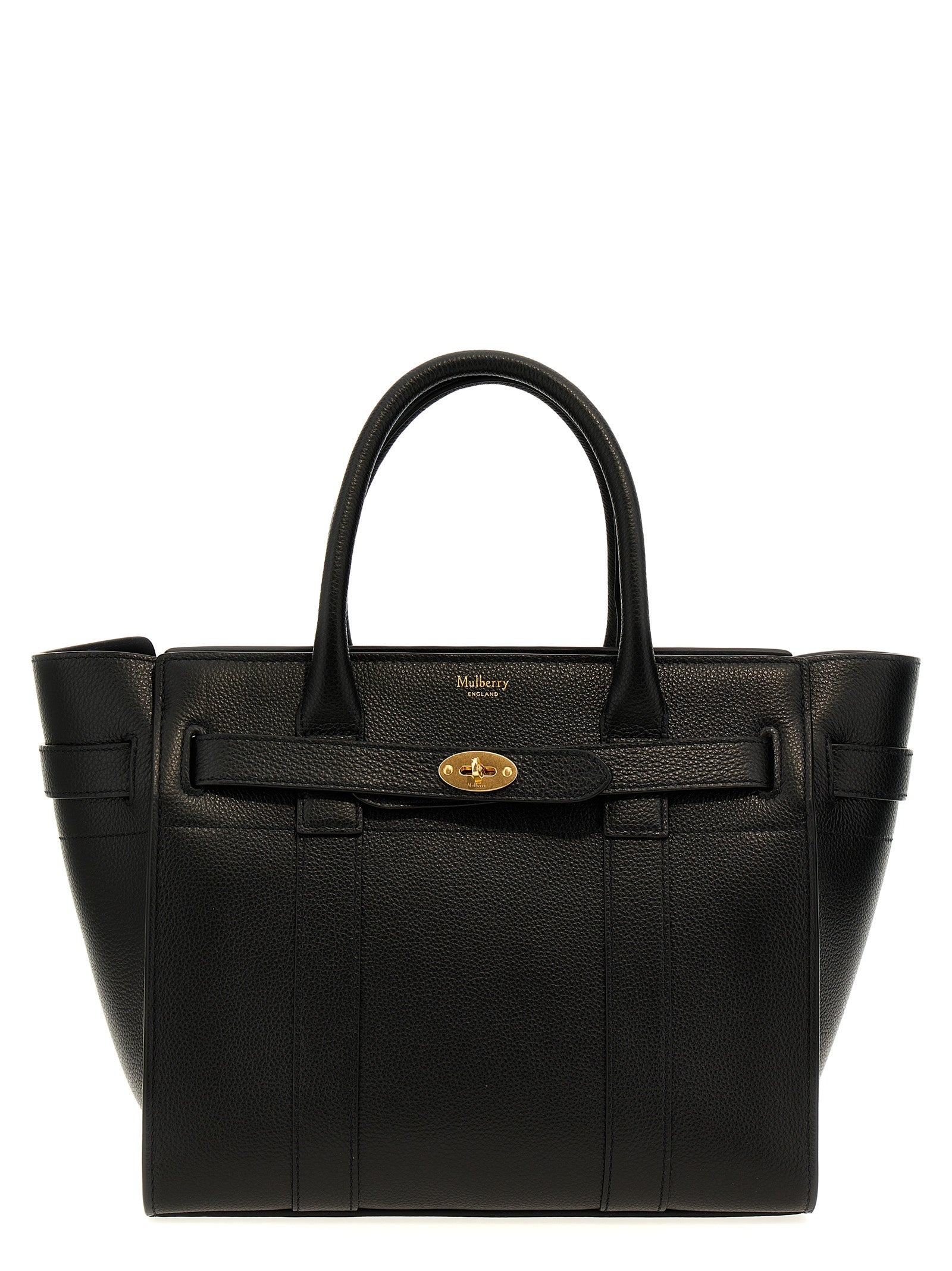 Mulberry Black Calfskin Tote Bag