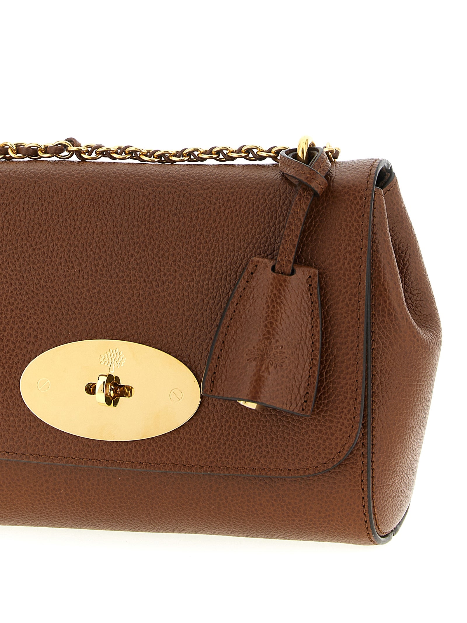 Mulberry Brown Bovine Leather Shoulder Bag