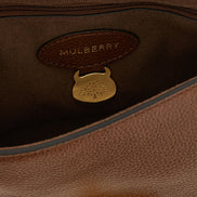 Mulberry Brown Bovine Leather Shoulder Bag