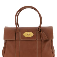 Mulberry Brown Calfskin Shoulder Bag