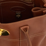 Mulberry Brown Calfskin Shoulder Bag