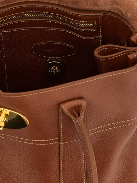 Mulberry Brown Calfskin Shoulder Bag