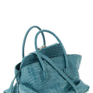 The Attico Blue Bovine Leather Handbag