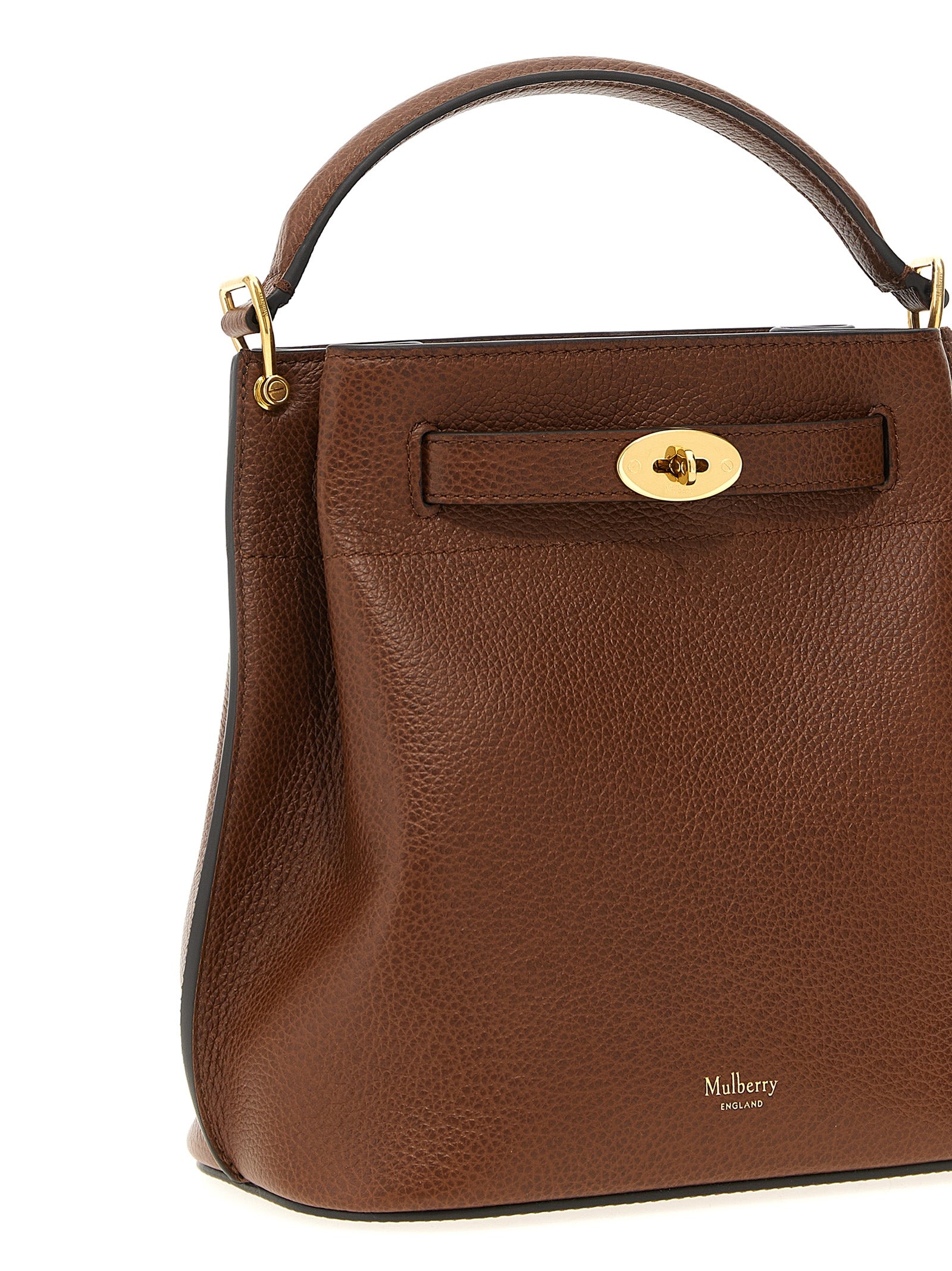Mulberry Brown Calfskin Crossbody Bag