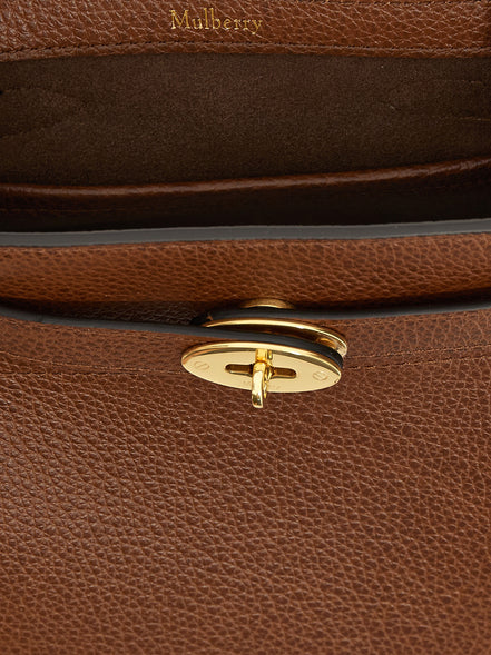 Mulberry Brown Calfskin Crossbody Bag