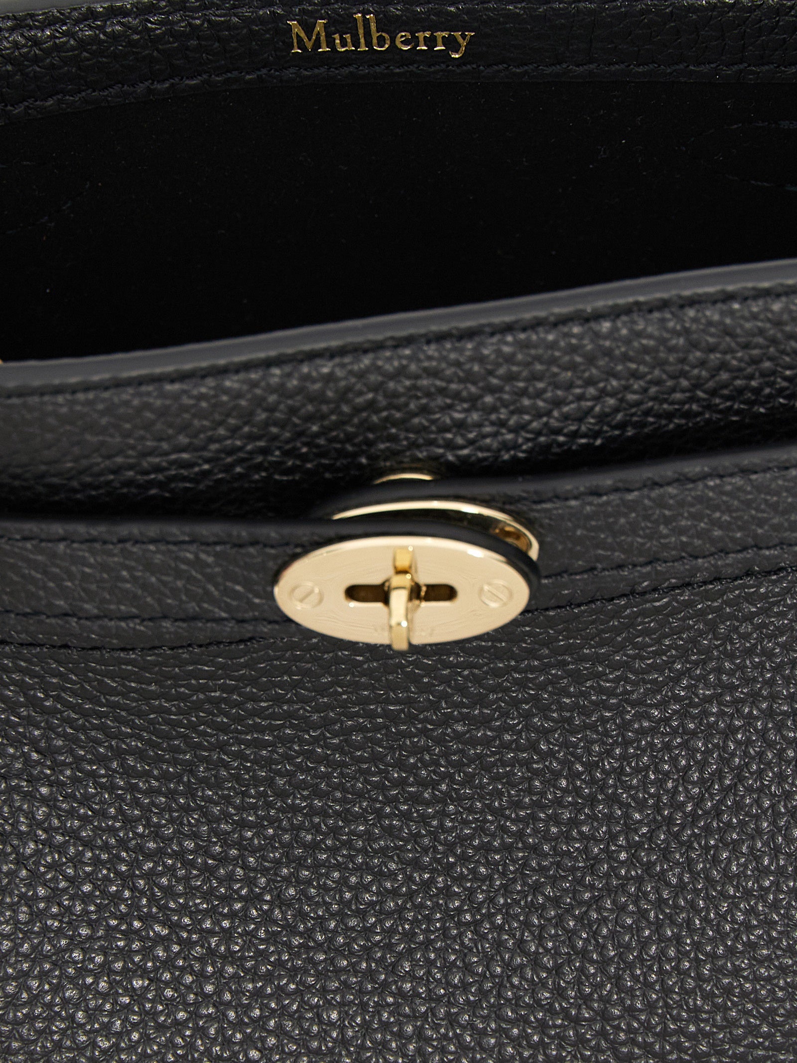 Mulberry Black Calfskin Crossbody Bag