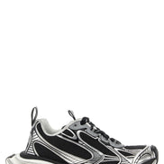 Balenciaga Black Polyethylene Athletic Sneakers