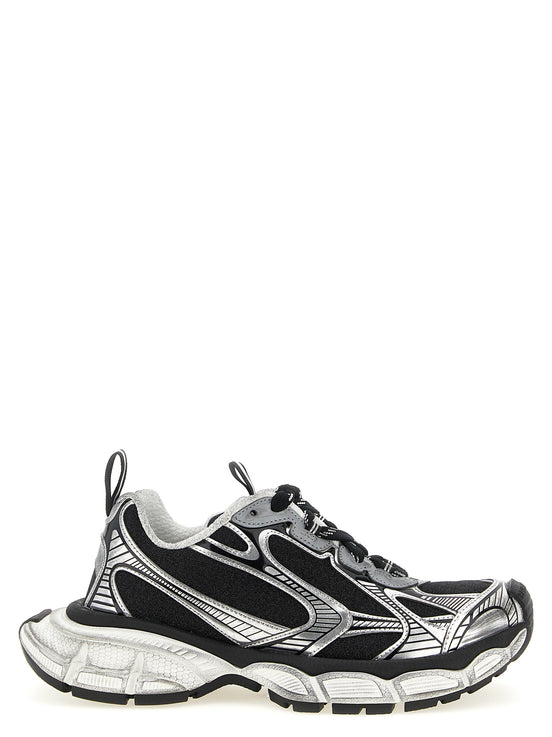 Balenciaga Black Polyethylene Athletic Sneakers