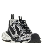 Balenciaga Black Polyethylene Athletic Sneakers