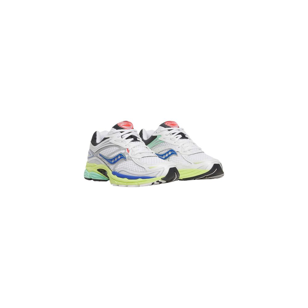Saucony White Synthetic Athletic Sneakers