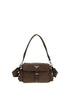 Prada Brown Recycled Polyamide Shoulder Bag