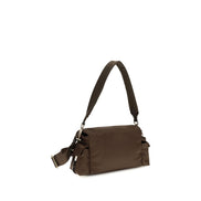 Prada Brown Recycled Polyamide Shoulder Bag