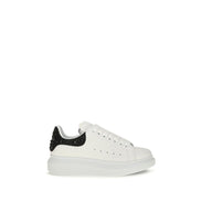 Alexander McQueen White Calf Leather Bos Taurus Chunky Sneakers