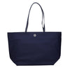 Tory Burch Blue Fabric Shoulder Bag