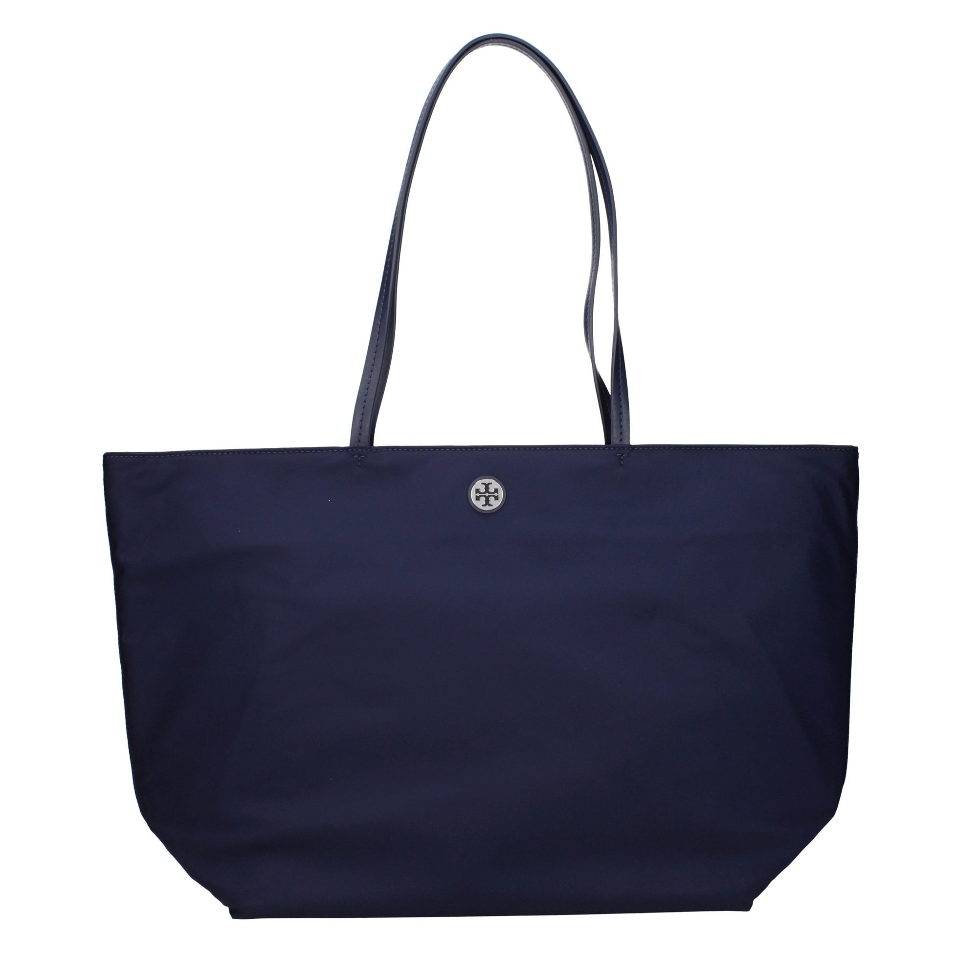 Tory Burch Blue Fabric Shoulder Bag