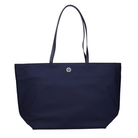 Tory Burch Blue Fabric Shoulder Bag