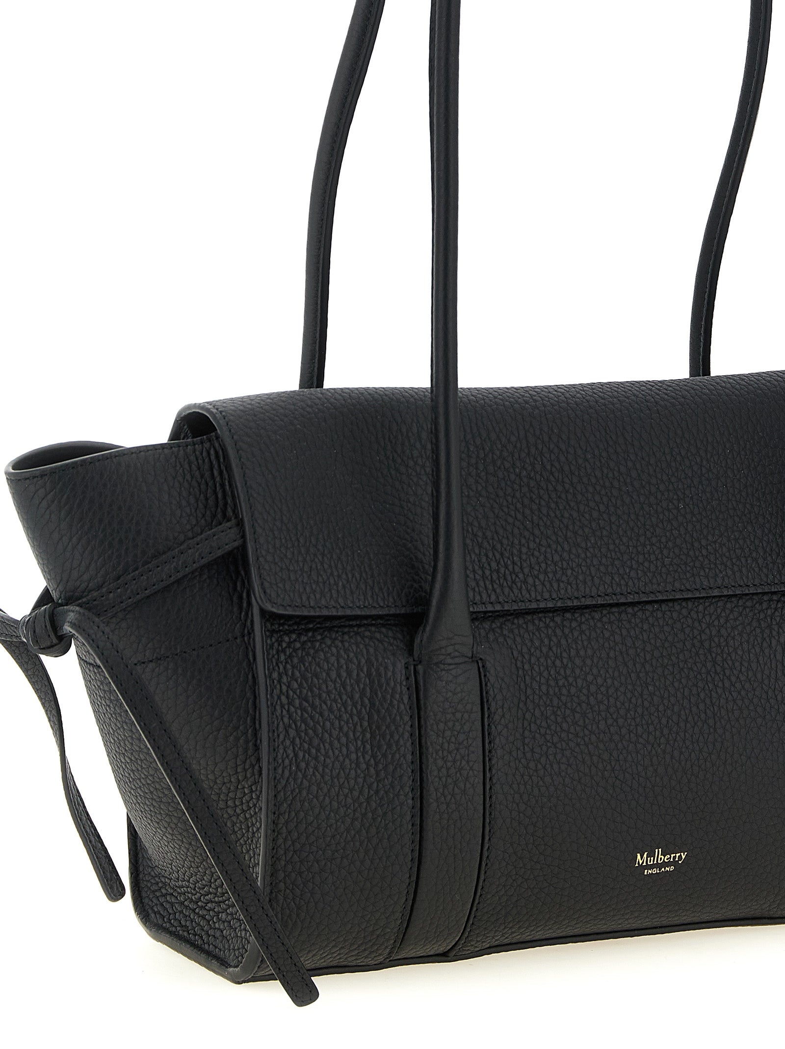 Mulberry Black Calfskin Shoulder Bag
