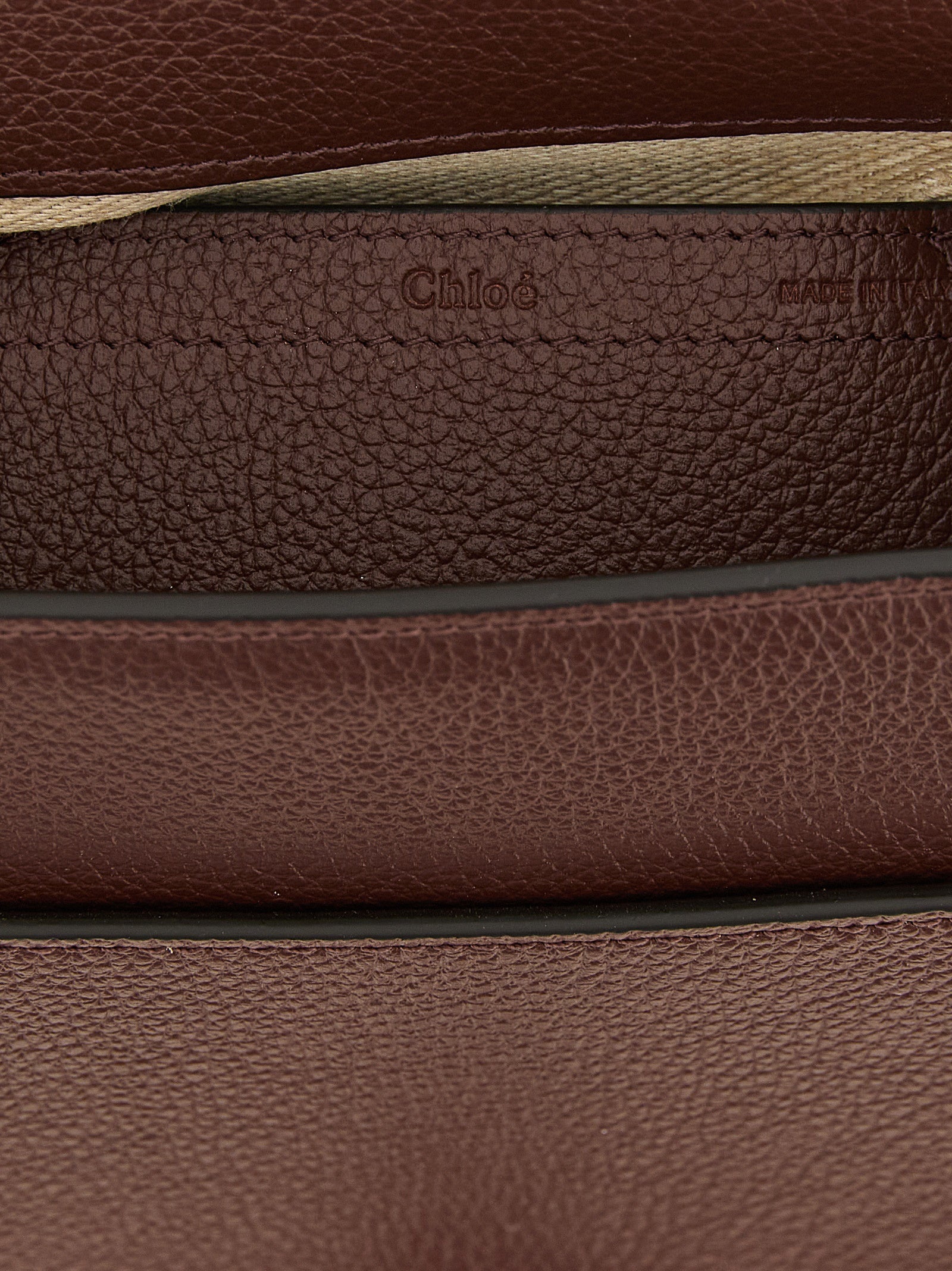 Chloé Brown Calfskin Crossbody Bag