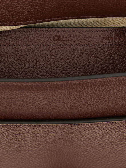 Chloé Brown Calfskin Crossbody Bag