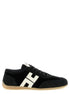 Elisabetta Franchi Bicolor Leather Low Top Sneakers