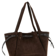 Tory Burch Brown Bovine Leather Tote Bag