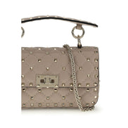 Valentino Garavani Beige Lamb Ovis Aries Aries Handbag