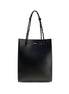 Jil Sander Black Calf Leather Bos Taurus Shoulder Bag