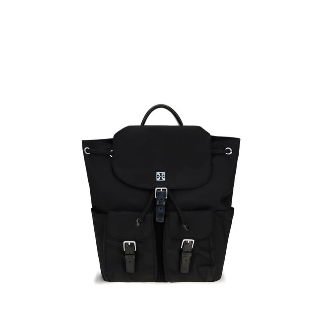 Tory Burch Black Nylon Backpack