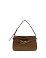 Miu Miu Brown Calf Leather Bos Taurus Shoulder Bag