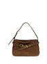 Miu Miu Brown Calf Leather Bos Taurus Shoulder Bag