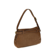 Miu Miu Brown Calf Leather Bos Taurus Shoulder Bag