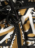 Dolce & Gabbana Multicolor Star Nylon School Travel Backpack Borse Bag