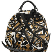 Dolce & Gabbana Multicolor Star Nylon School Travel Backpack Borse Bag