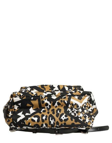 Dolce & Gabbana Multicolor Star Nylon School Travel Backpack Borse Bag