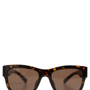 Dolce & Gabbana DG4390F Brown Acetate Frame Polarized Lenses Sunglasses