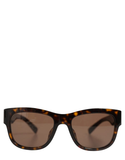 Dolce & Gabbana DG4390F Brown Acetate Frame Polarized Lenses Sunglasses