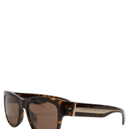Dolce & Gabbana DG4390F Brown Acetate Frame Polarized Lenses Sunglasses