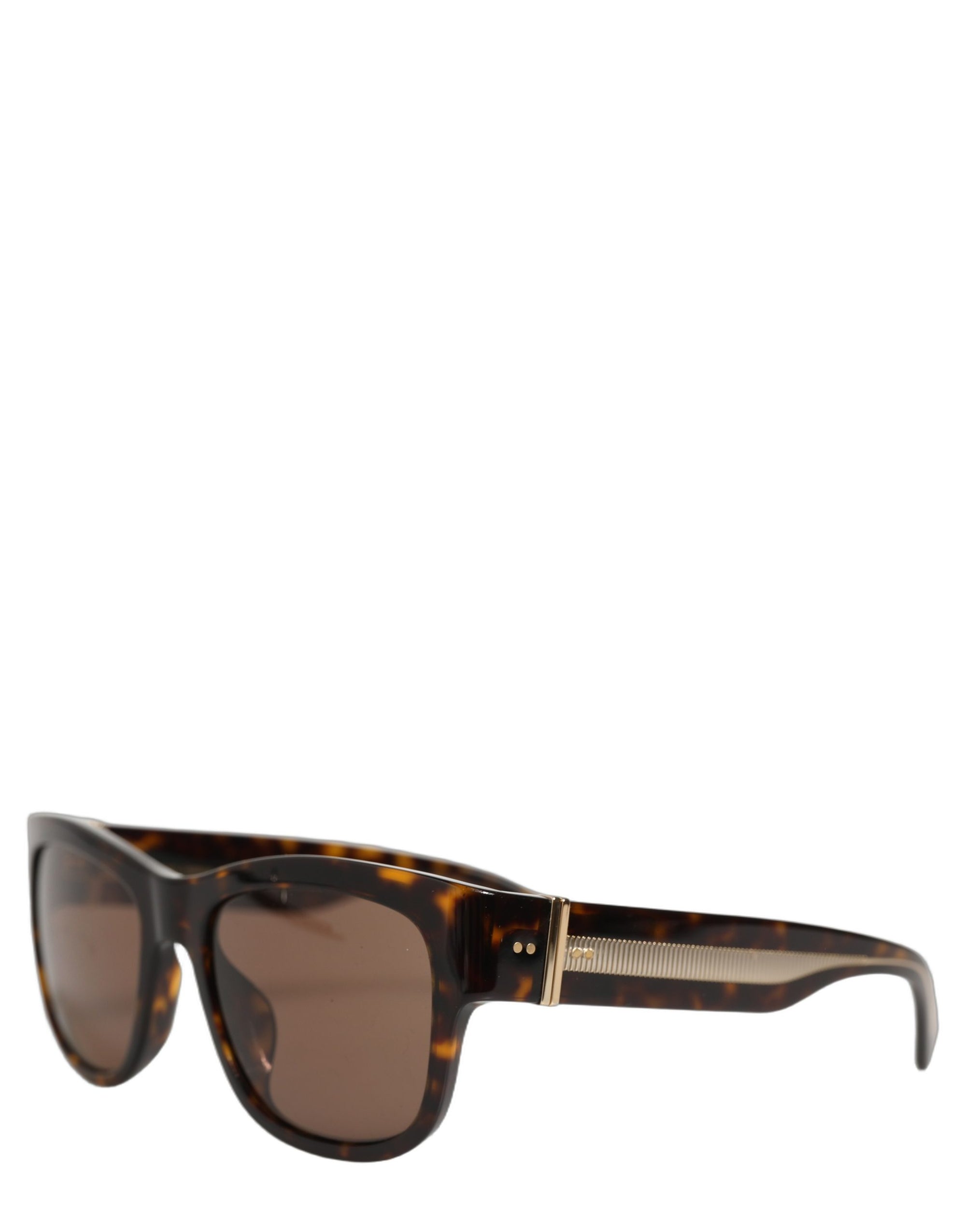 Dolce & Gabbana DG4390F Brown Acetate Frame Polarized Lenses Sunglasses