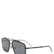 Dolce & Gabbana Women DG2262 Black Metal Square Frame Eyewear Sunglasses