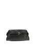 Moschino Black Goatskin Clutch Bag