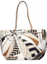 Tory Burch Beige Fabric Crossbody Bag