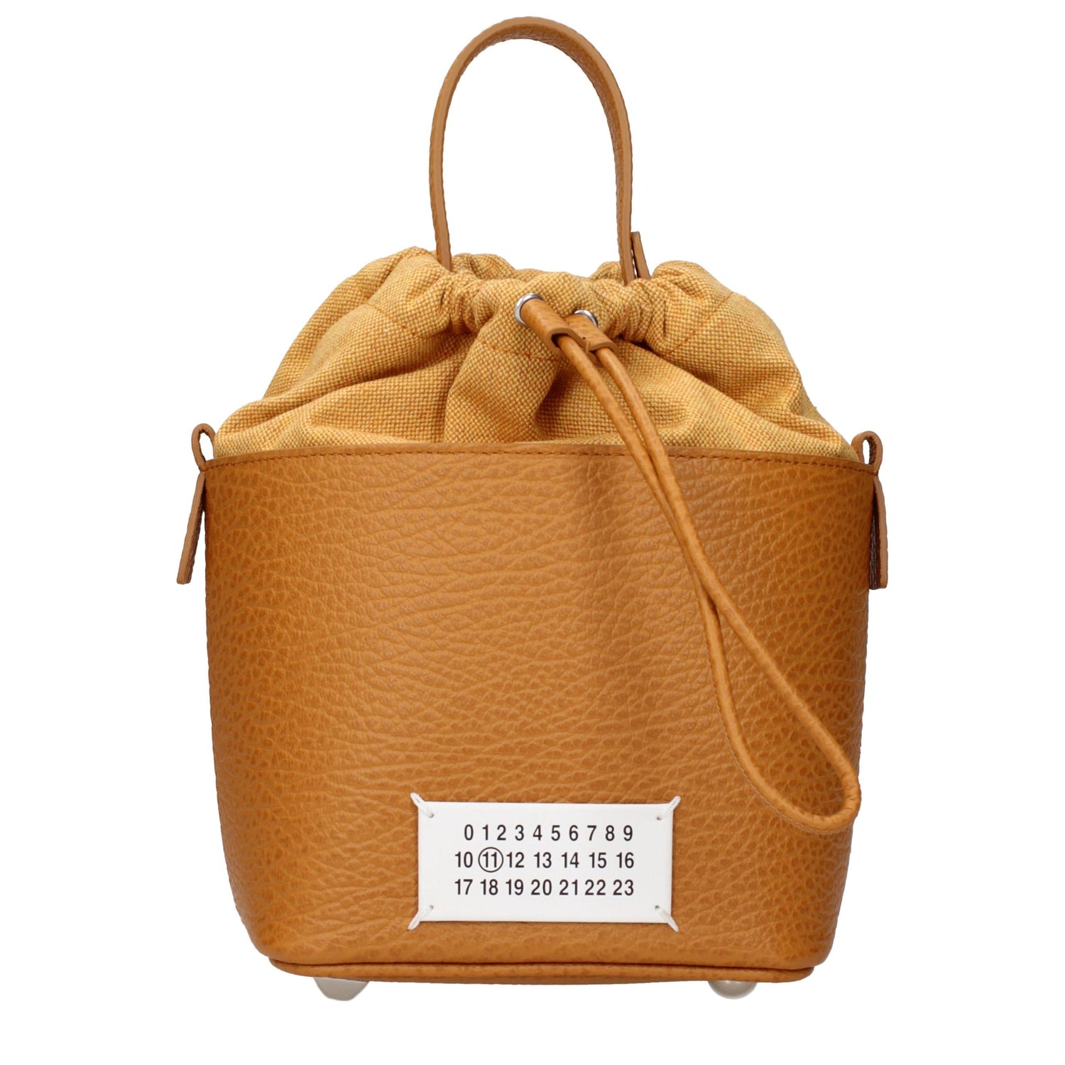 Maison Margiela Brown Leather Handbag